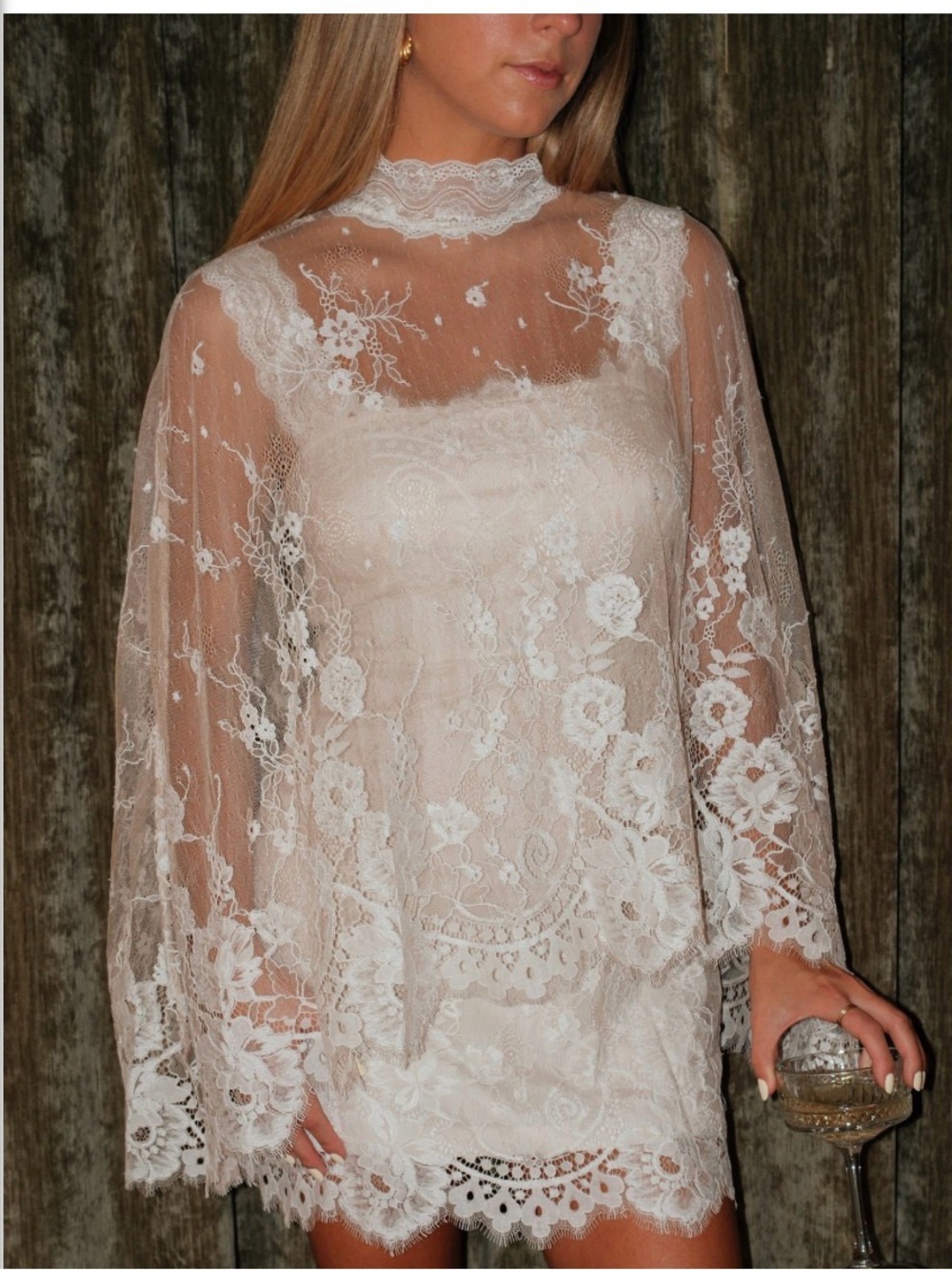 Destiny Mini Dress with Destiny Cape